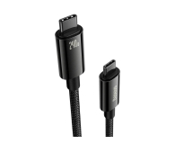 Baseus Kabel CAWJ040101 USB-C - USB-C 240W 480Mb/s 2m czarno-szary - 1502047 - zdjęcie 2